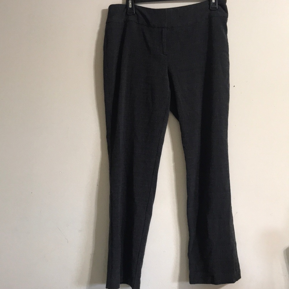 Plaid flare pants